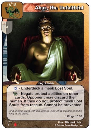 Ahaz, the Unfaithful (LoC)
