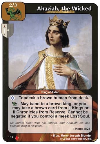 Ahaziah, the Wicked (LoC)