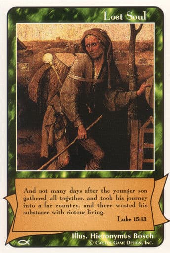 Lost Soul Luke 15:13 (Ap)