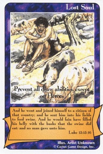Lost Soul Luke 15:15-16 (Pigs)