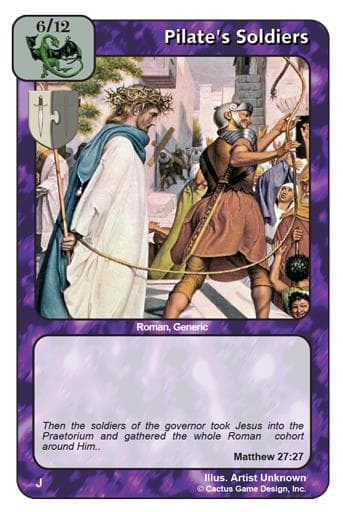 Pilate's Soldiers