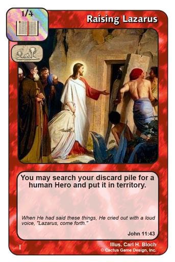 Raising Lazarus