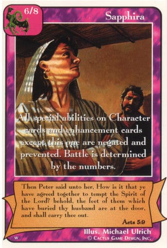 Sapphira (Wo)