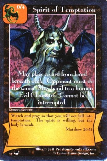 Spirit of Temptation