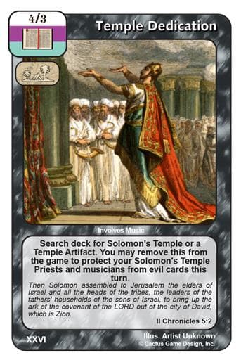 Temple Dedication