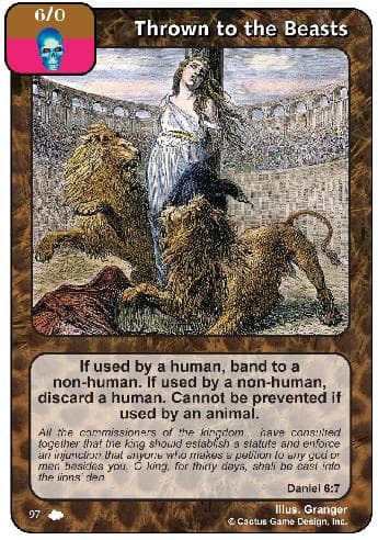 Thrown to the Beasts