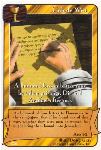 Unholy Writ