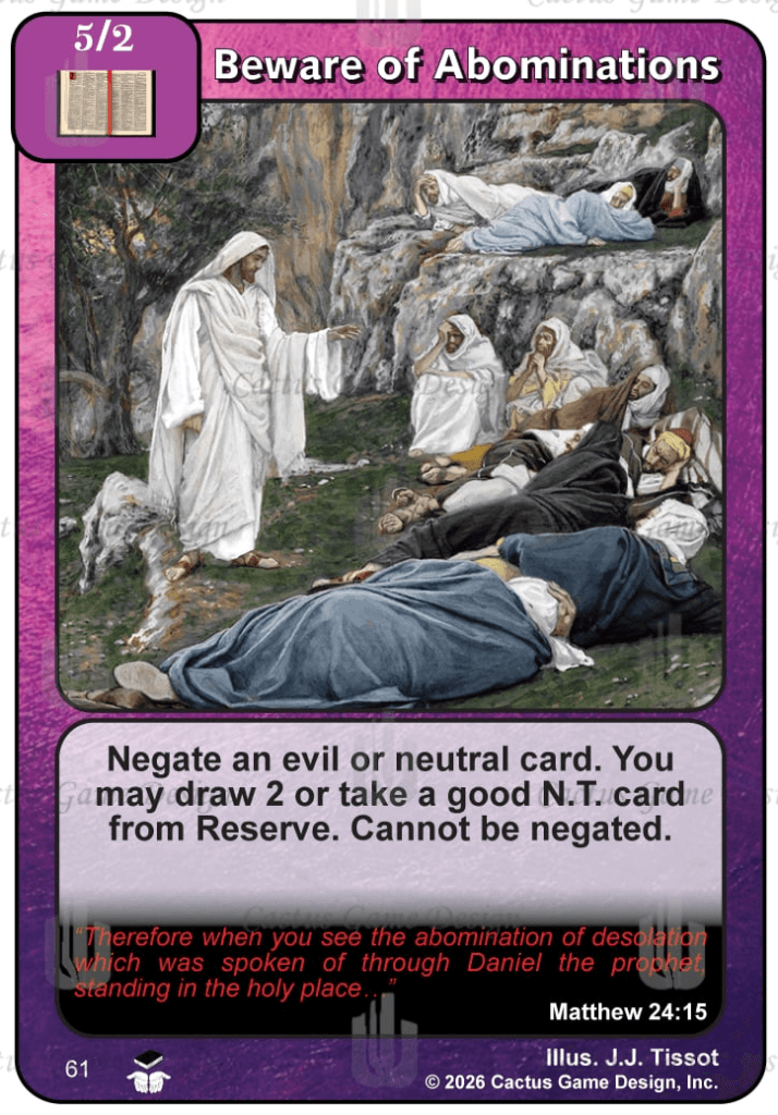 Beware of Abominations