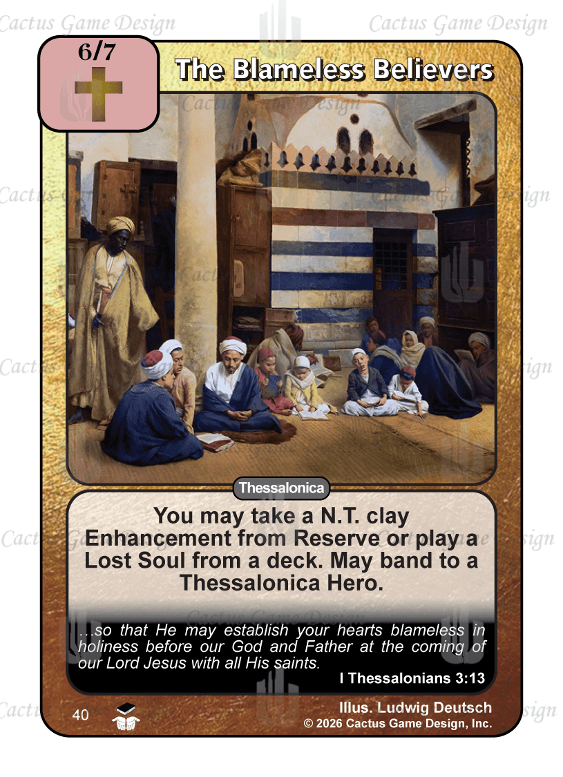 The Blameless Believers