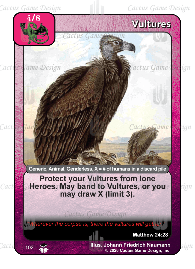 Vultures [3 birds]