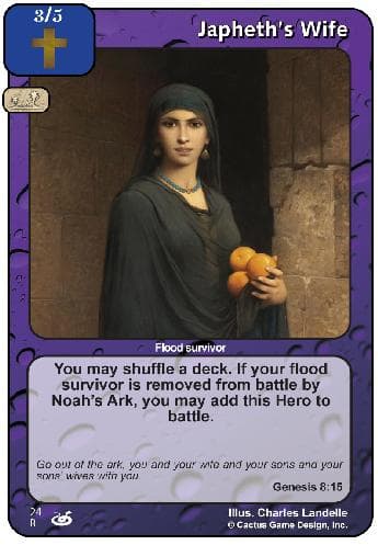 Japheth's Wife