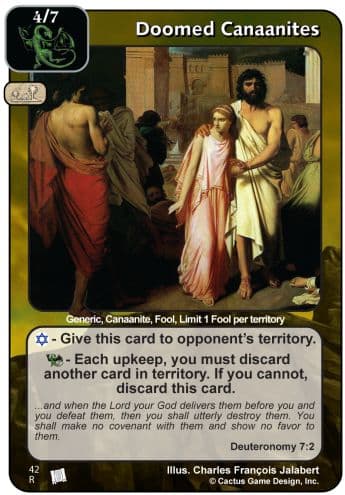 Doomed Canaanites