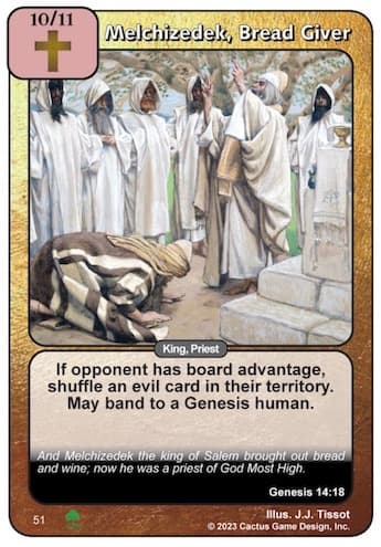 Melchizedek, Bread Giver (Roots)