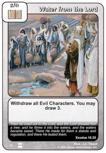 Water from the Lord
