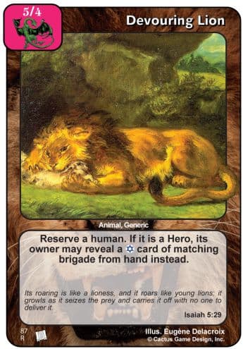 Devouring Lion