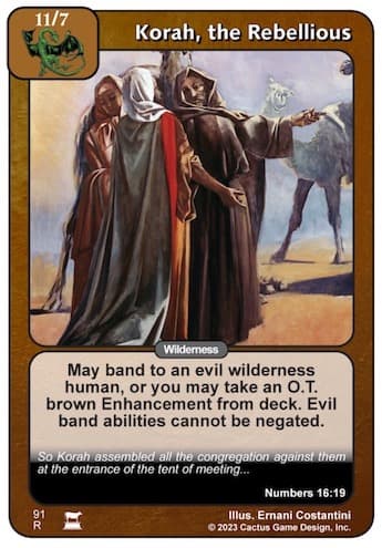 Korah, the Rebellious