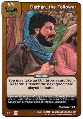 Dathan, the Follower