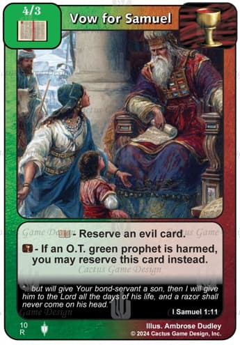 Vow for Samuel