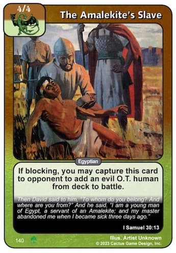 The Amalekites' Slave (Roots)
