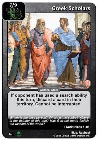 Greek Scholars (Roots)