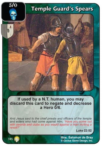 Temple Guard’s Spears (GoC)