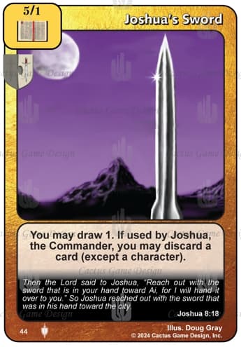 Joshua's Sword