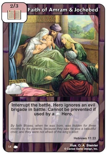 Faith of Moses' Parents (CoW AB)