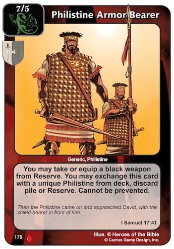 Philistine Armor Bearer (LoC)