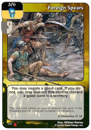 Foreign Spears (LoC)