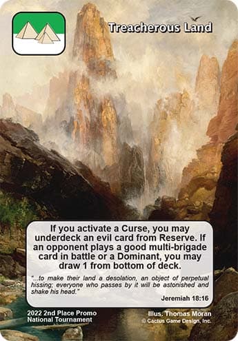 Treacherous Land (2022 - 2nd Place)