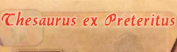 Thesaurus ex Preteritus 